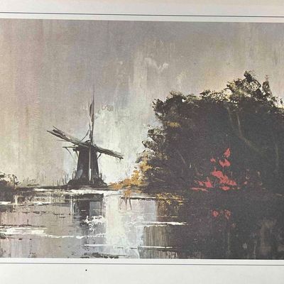 Sale Photo Thumbnail #261: Windmill Print By Valdi