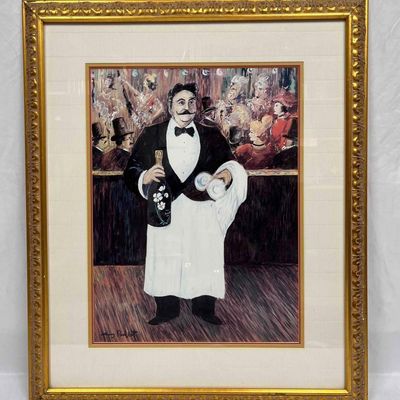 Sale Photo Thumbnail #304: Guy Buffet Framed Print With Ornate Frame