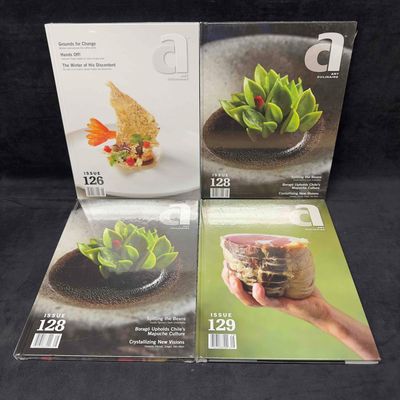 Sale Photo Thumbnail #490: Art Culinaire International Magazine In Good Taste Issue 126 128 129 Lot of Four Issues