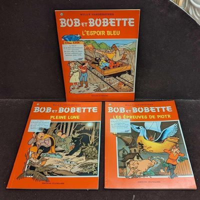 Sale Photo Thumbnail #278: 3 Bob et Bobette French Willy Vandersteen Comic Books