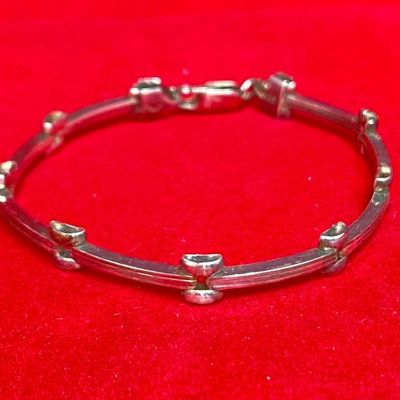Sale Photo Thumbnail #311: 7" Sterling Silver Bracelet
