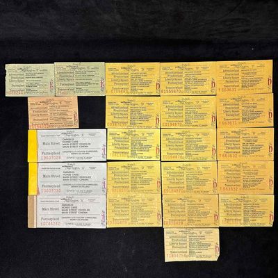 Sale Photo Thumbnail #294: Walt Disney World Ticket Book Attraction Tickets Vintage Magic Kingdom Set