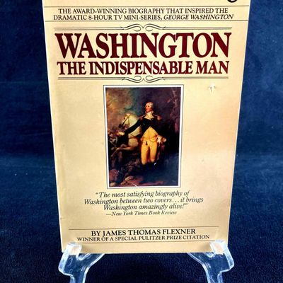 Sale Photo Thumbnail #219: Washington: The Indispensable Man by James Thomas Flexner