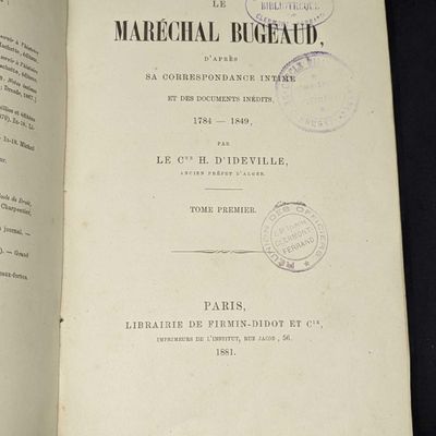 Sale Photo Thumbnail #295: D'apres Sa Correspondance Intime Et Des Documents Inedits