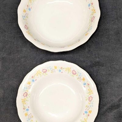 Sale Photo Thumbnail #98: 2 Vintage Polish Favolina Fine China Bowls