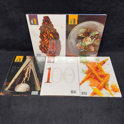 Sale Photo Thumbnail #44: Art Culinaire International Magazine In Good Taste Issue 96-106 Lot of Five Issues
