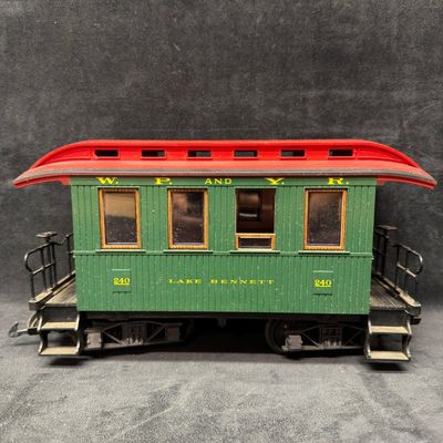 Sale Photo Thumbnail #427: LGB W.P. and Y.R. Lake Bennett #240 G Scale Passenger Car