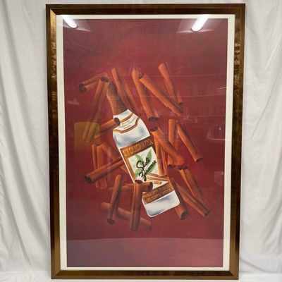 Sale Photo Thumbnail #39: Stolichnaya Stoli Zinamon Cinnamon Russian Vodka Advertisement Large Signed Print Poster