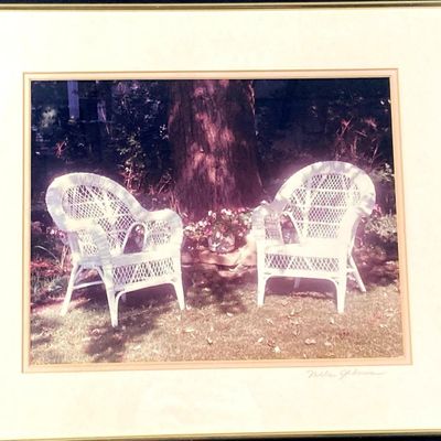 Sale Photo Thumbnail #152: Wicker Chairs Photograph by Nels Johnson