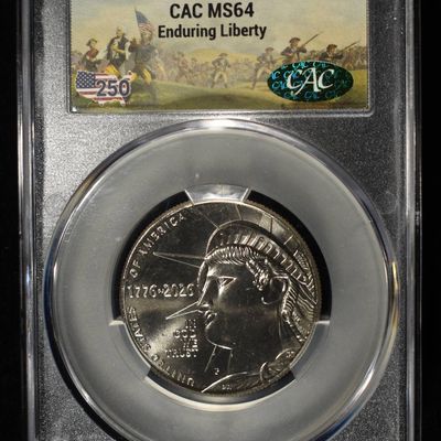 1776-2026-P ENDURING LIBERTY 50C CAC MS-64