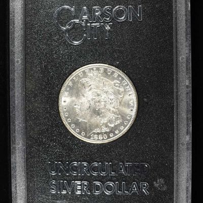 Sale Photo Thumbnail #223: 1880-CC MORGAN DOLLAR GSA
