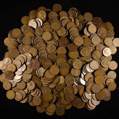 Sale Photo Thumbnail #343: (500) WHEAT CENTS: MIXED DATES