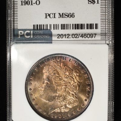 Sale Photo Thumbnail #248: 1901-O MORGAN DOLLAR PCI SUPERB GEM BU