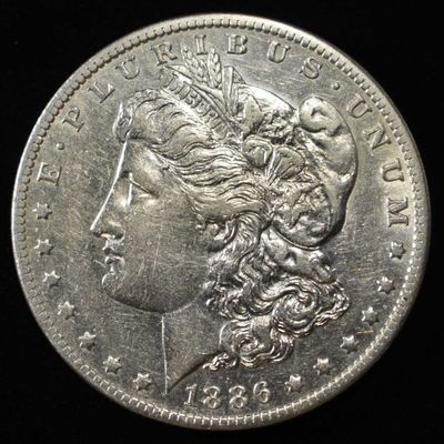 Sale Photo Thumbnail #235: 1886-O MORGAN DOLLAR AU