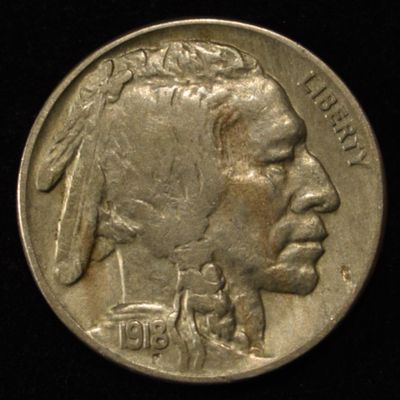 1918-S BUFFALO NICKEL XF