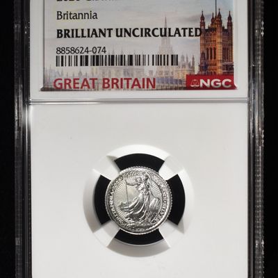 Sale Photo Thumbnail #400: 2026 1/10OZ SILVER BRITANNIA NGC BU