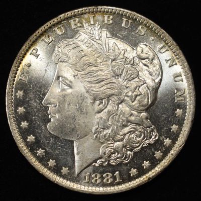 1881-O MORGAN DOLLAR CH/GEM BU PROOF LIKE