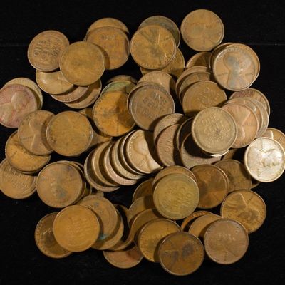 Sale Photo Thumbnail #113: (82) WHEAT CENTS FROM THE TEENS