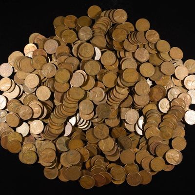 Sale Photo Thumbnail #111: (500) WHEAT CENTS: MIXED DATES