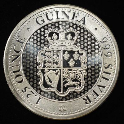 Sale Photo Thumbnail #409: 2021 GUINEA 1.25 OZ 0.999 SILVER ROUND
