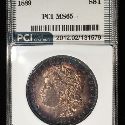Sale Photo Thumbnail #238: 1889 MORGAN DOLLAR PCI GEM BU