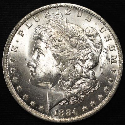 Sale Photo Thumbnail #378: 1884-O MORGAN DOLLAR BU