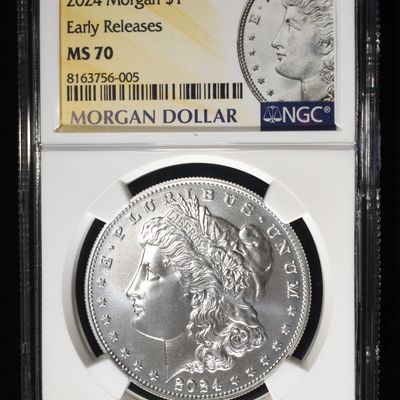2024 MORGAN DOLLAR NGC MS70 EARLY RELEASES