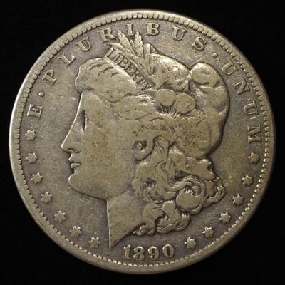 Sale Photo Thumbnail #380: 1890 MORGAN DOLLAR