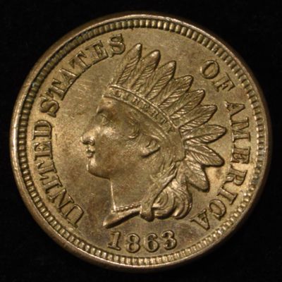 1863 INDIAN CENT CH BU