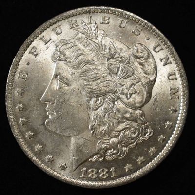 Sale Photo Thumbnail #377: 1881-O MORGAN DOLLAR BU