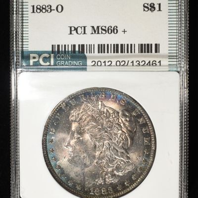 Sale Photo Thumbnail #229: 1883-O MORGAN DOLLAR PCI SUPERB GEM BU