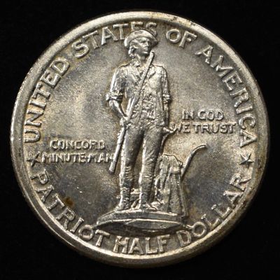 Sale Photo Thumbnail #274: 1925 50C COMMEM LEXINGTON CONCORD