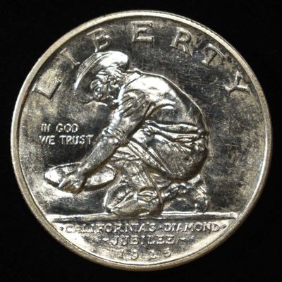 Sale Photo Thumbnail #275: 1925-S CALIFORNIA COMMEM HALF DOLLAR GEM BU
