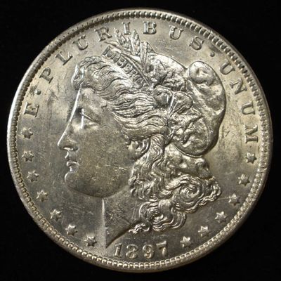 Sale Photo Thumbnail #244: 1897-O MORGAN DOLLAR CH AU