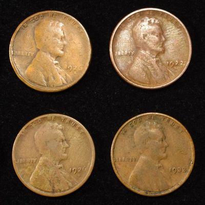 Sale Photo Thumbnail #157: 8 NICE EARLY SEMIKEY WHEAT CENTS