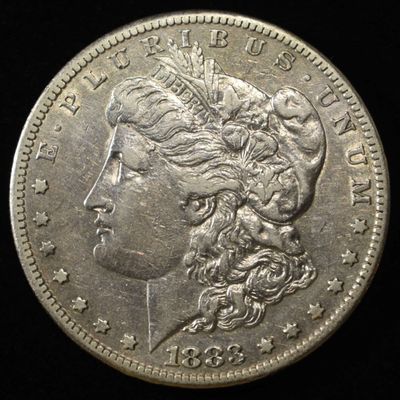 Sale Photo Thumbnail #228: 1883-S MORGAN DOLLAR XF/AU