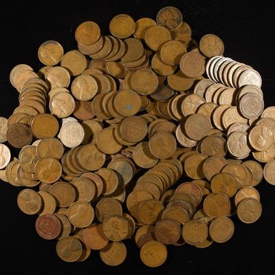 Sale Photo Thumbnail #115: (250) WHEAT CENTS FROM THE 1930'S