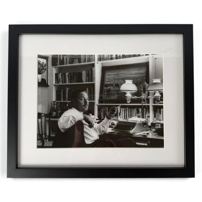 Framed Tennessee Williams Study Photo