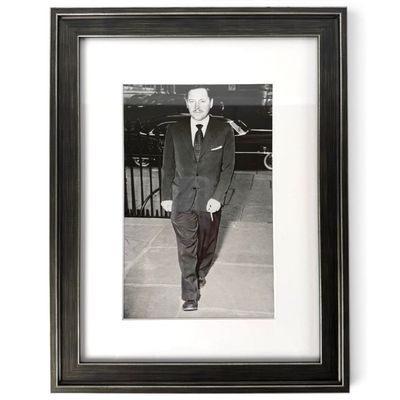 Framed Tennessee Williams Walking Photo