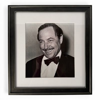 Framed Tennessee Williams Tuxedo Photo