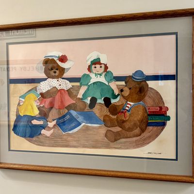 Sale Photo Thumbnail #83: Nancy Sullivan, Teddy Bears & Dolls w/ Books, W/P