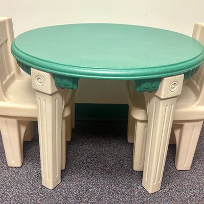 Sale Photo Thumbnail #201: Step2 Child's Table and Two Matching Chairs