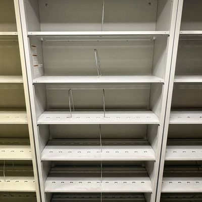 Sale Photo Thumbnail #371: HON 36-Inch Wide Steel Open Shelving Unit with Adjustable Dividers