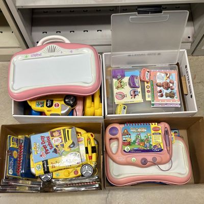 Sale Photo Thumbnail #363: A Collection of LeapFrog LittleTouch and My First LeapPad Learning Systems with Books and Cartridges