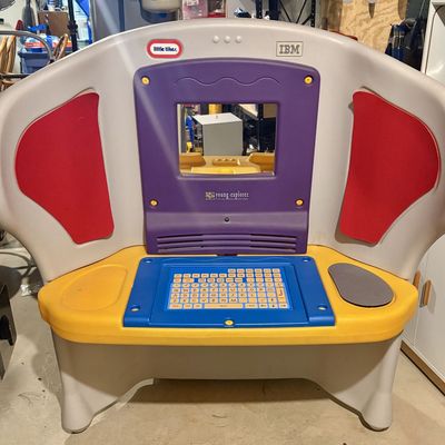 Sale Photo Thumbnail #404: Little Tikes and IBM Young Explorer Childrens Learning Center Computer Workstation