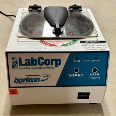 Sale Photo Thumbnail #340: LabCorp Horizon mini E Model 642E Benchtop Centrifuge by The Drucker Company