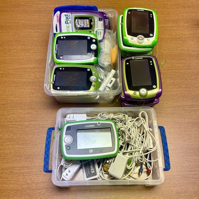 Sale Photo Thumbnail #257: A Collection of 23 LeapFrog LeapPad2 and LeapPad3 Educational Tablets and Accessories