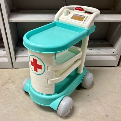 Sale Photo Thumbnail #401: Vintage Plastic Children's Toy Medical Cart