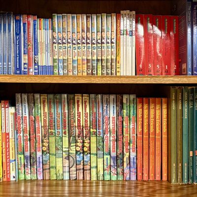 Sale Photo Thumbnail #269: A Collection of Children's Educational and Theological Books and Media