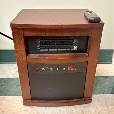 Sale Photo Thumbnail #282: Air Choice GD9315BCW-4JA 1500W Portable Infrared Quartz Space Heater with Remote